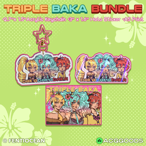 Vocaloid Triple Baka | Bundle Set 