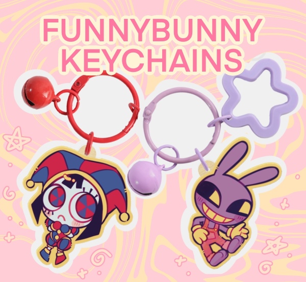 FunnyBunny Keychain set