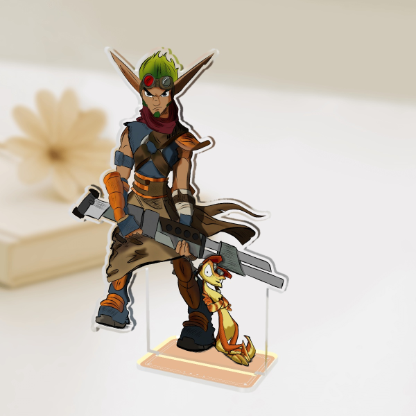 Jak And Daxter Arylic Standee