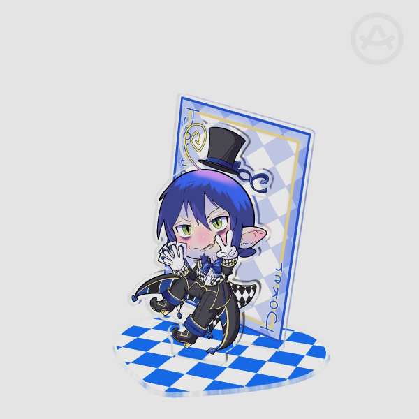 Card Trick Chibi Mephy Double Standee