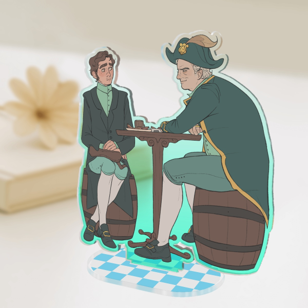 Breakfast On Deck, Young Nick and Nutty - Standee