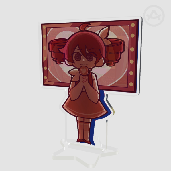 Vocaloid Standee - Miku/Teto (Static/Spoken For)