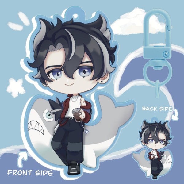 Wriothesley Summer Coloured Edge Keychain