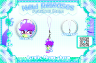 Veko Khaya/ Acrylic Phone charm