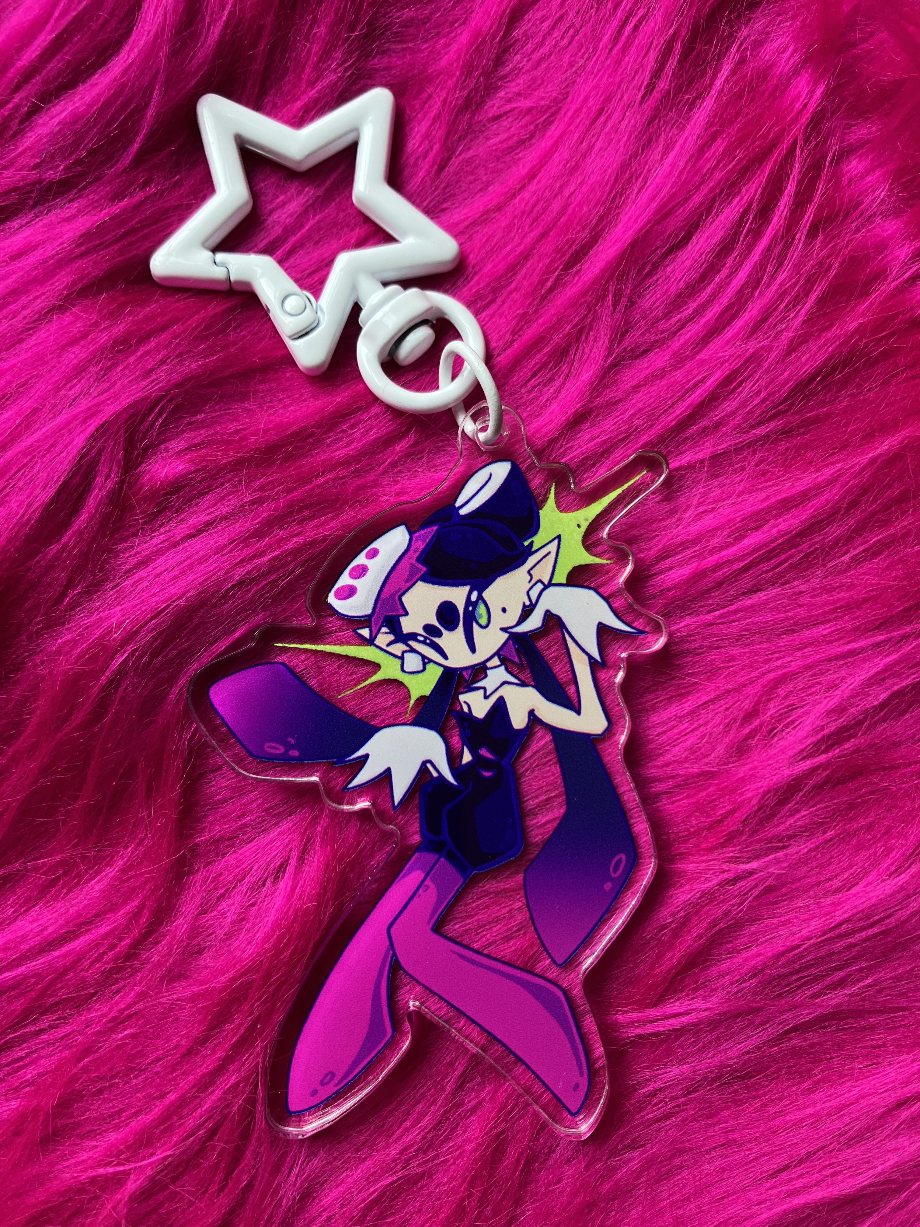 Squid Sisters Callie Keychain