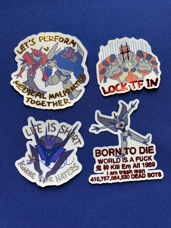 TFP Foil Sticker Set