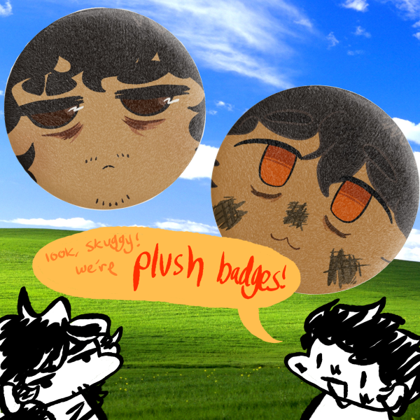 bug brothers squishy badges!