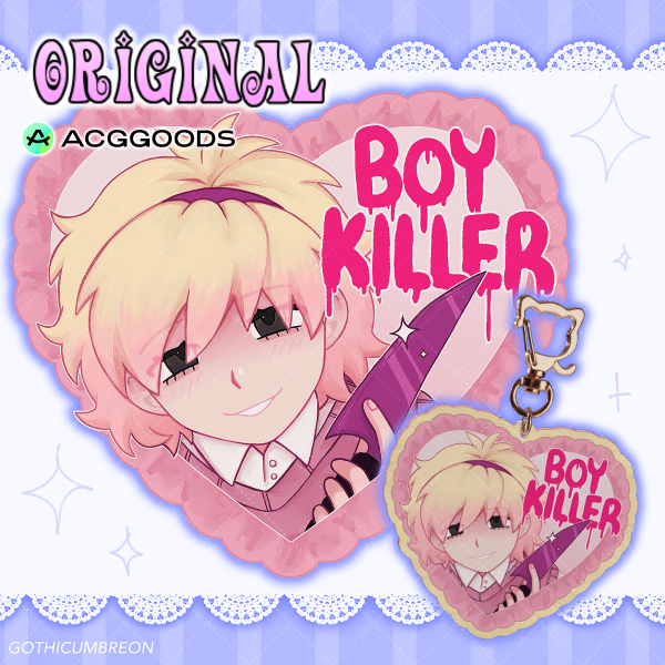 Boy Killer Keychain (OC)