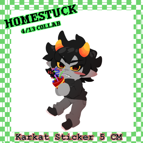 [ Homestuck ] Karkat 4/13 Collab Sticker