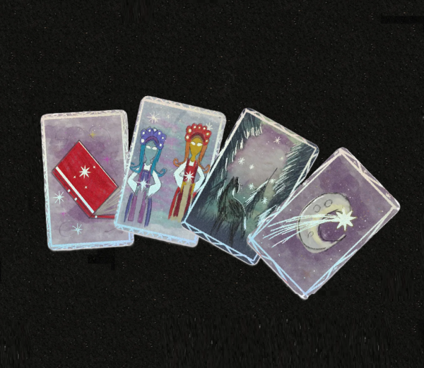 A Demon's Howl x4 Holo Card Deck I