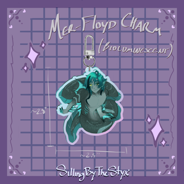Floyd Leech Merform Rainbow Charm (Bioluminescent)