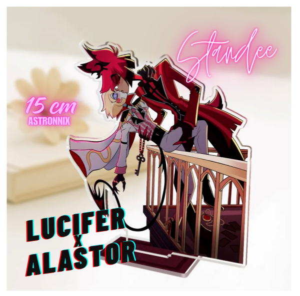 Alastor x Lucifer Acrylic Standees