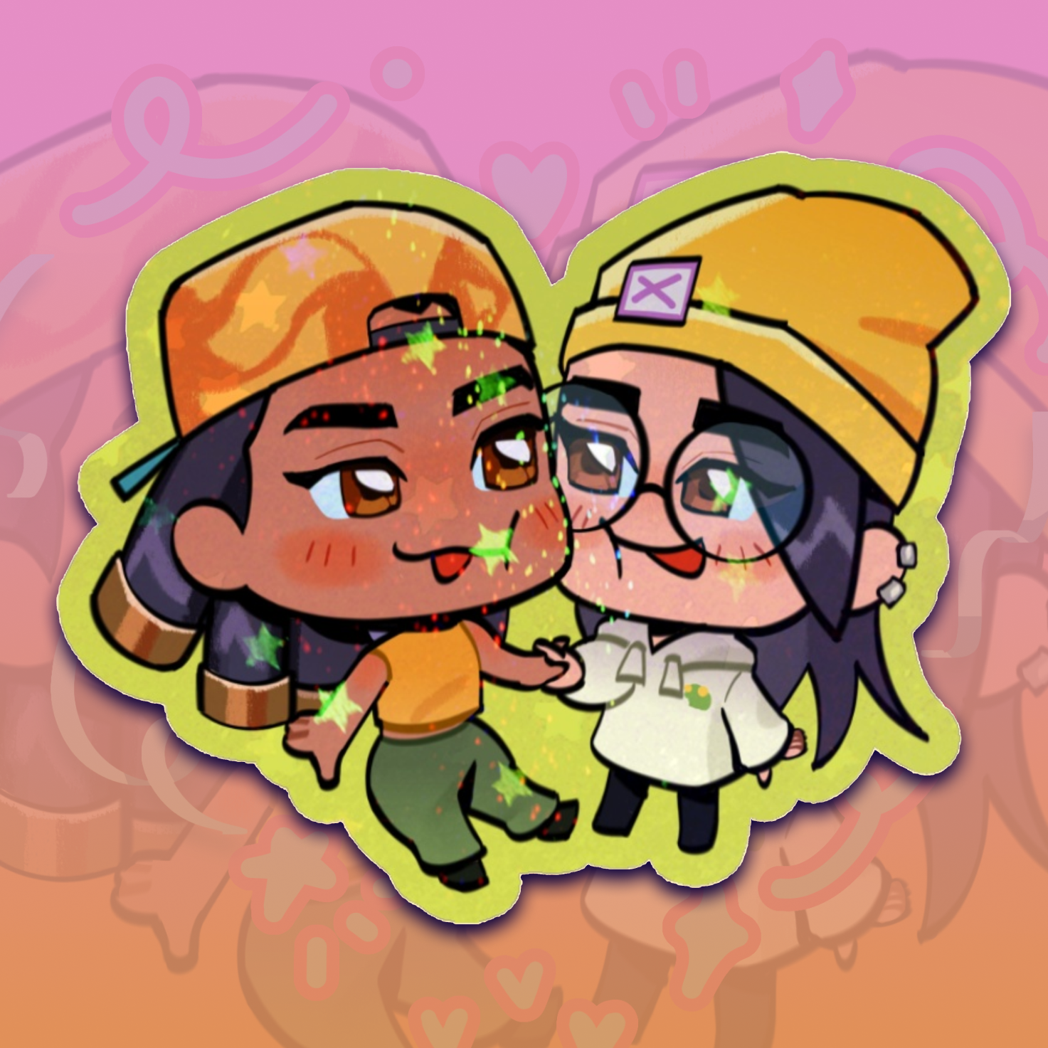 Nanobomb Holo Sticker