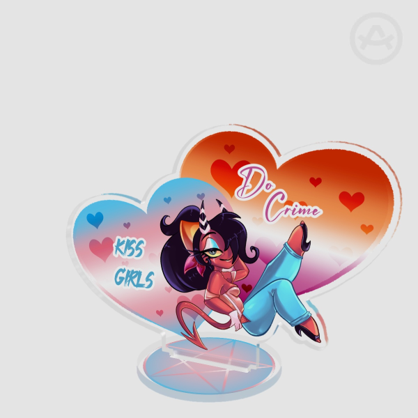 Helluva Boss Pride Month Sallie Mae 4" Standee