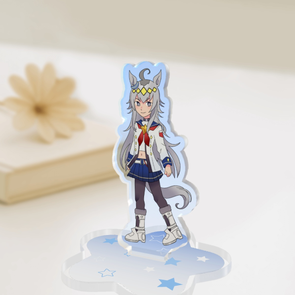 Colored Edge Acrylic Standee: Oguri cap