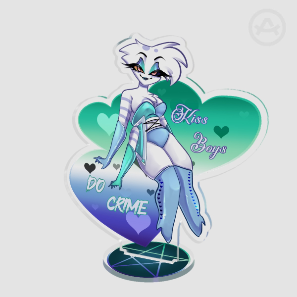 Hazbin Hotel Pride Month Angel Dust 4" Standee