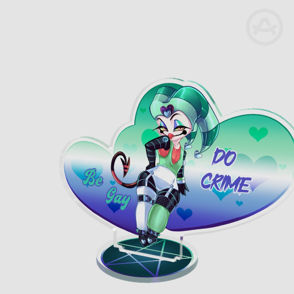 Helluva Boss Pride Month Fizzarolli 4" Standee