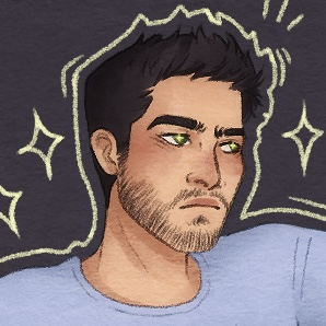 inravenroux-artist who likes to draw gay people a normal amount