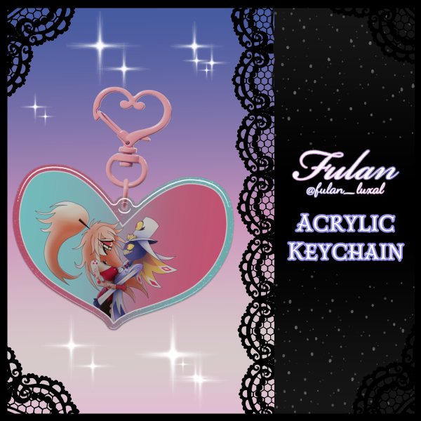 Cherrisnake ・ Valentines Keychain