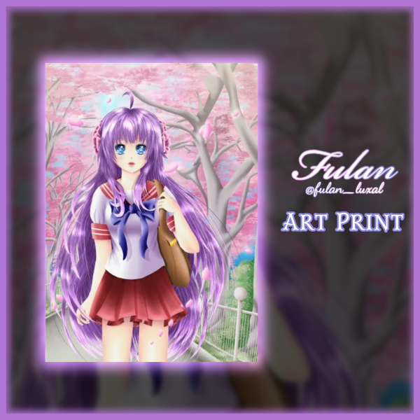 The Moment of falling in Love ・ Art Print