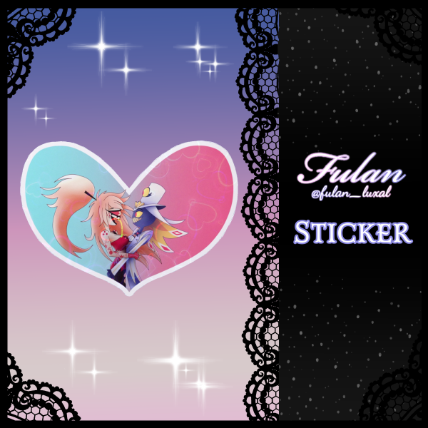 Cherrisnake  ・ Valentine Sticker