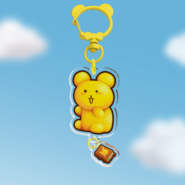 Nibbles (CookieRun: OvenBreak) Connected Acrylic Keychain