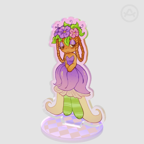 Bassie acrylic standee
