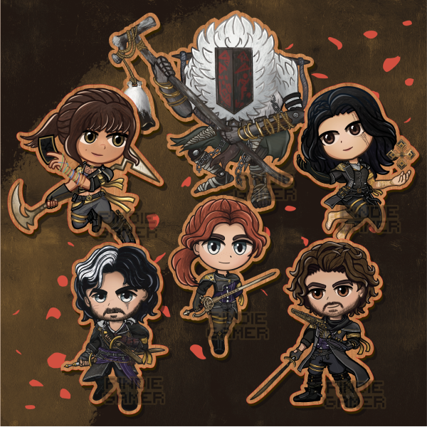 [CO:E33] Expedition Wood Charm Set