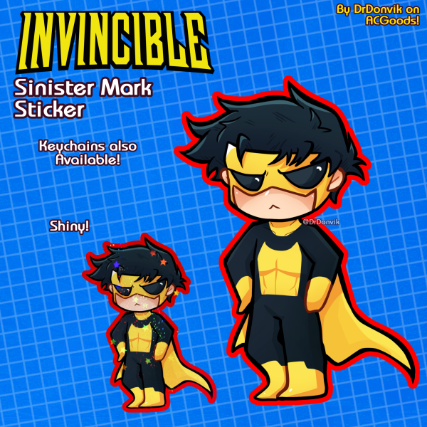 Sinister Mark // Invincible Sticker