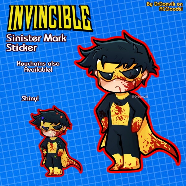 Sinister Mark // Invincible Sticker