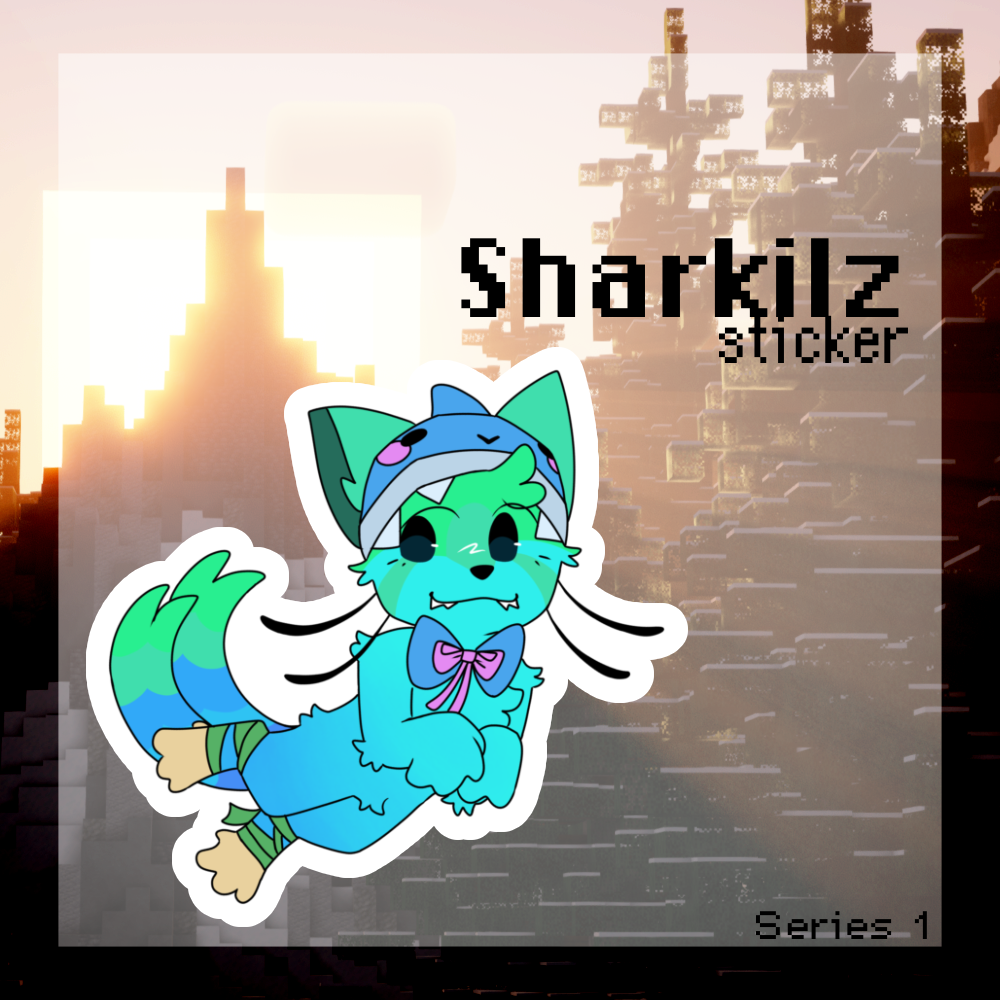 Sharkilz Sticker