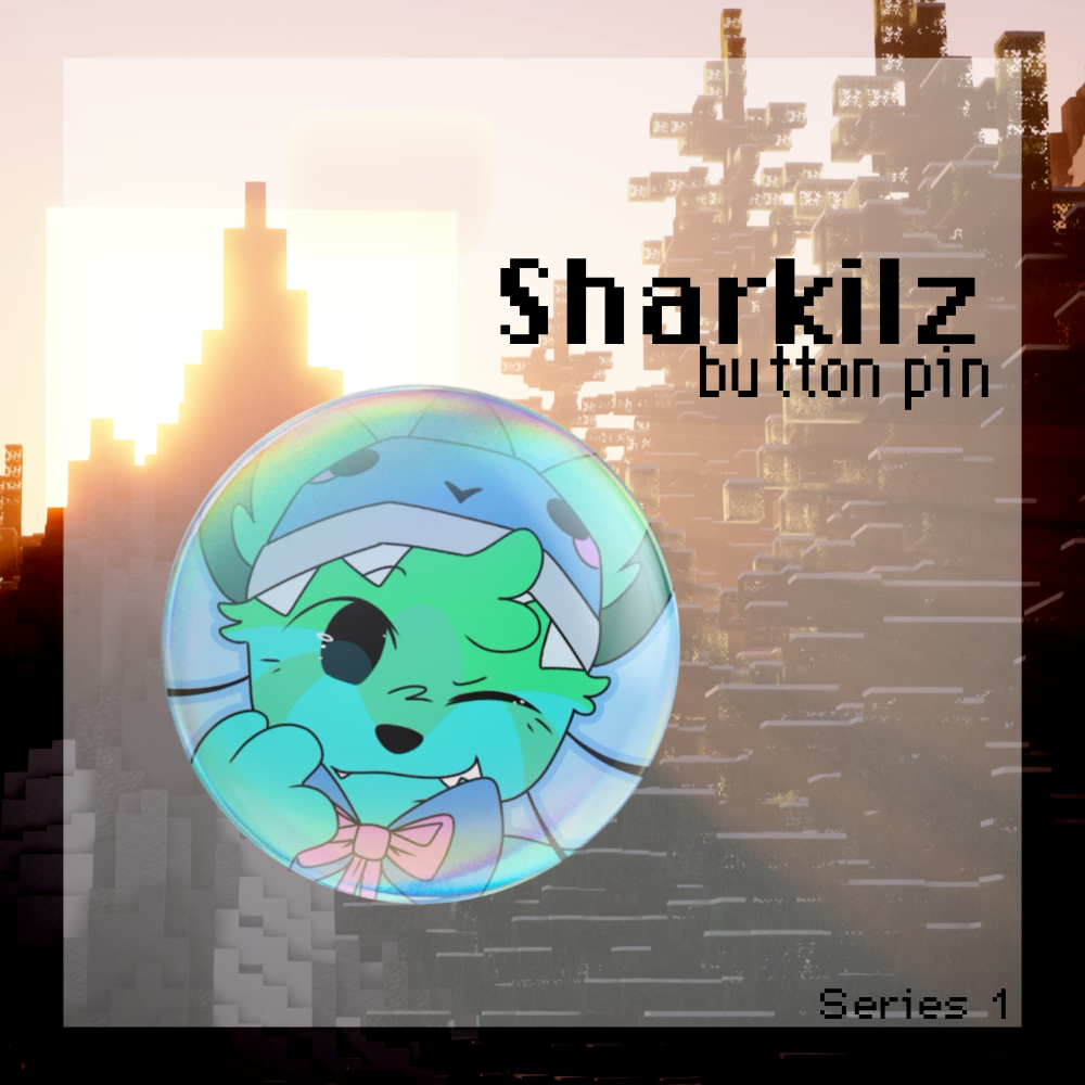 Sharkilz Button Pin
