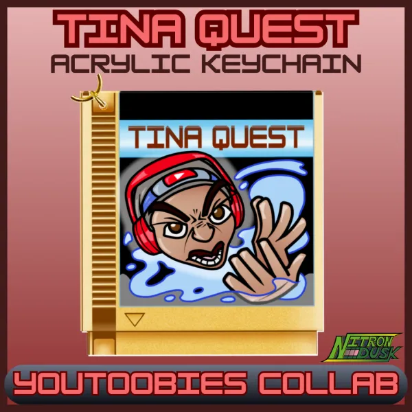 Tina Quest - Dashie Fanmerch - Acrylic Keychain