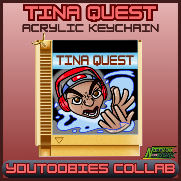Tina Quest - Dashie Fanmerch - Acrylic Keychain