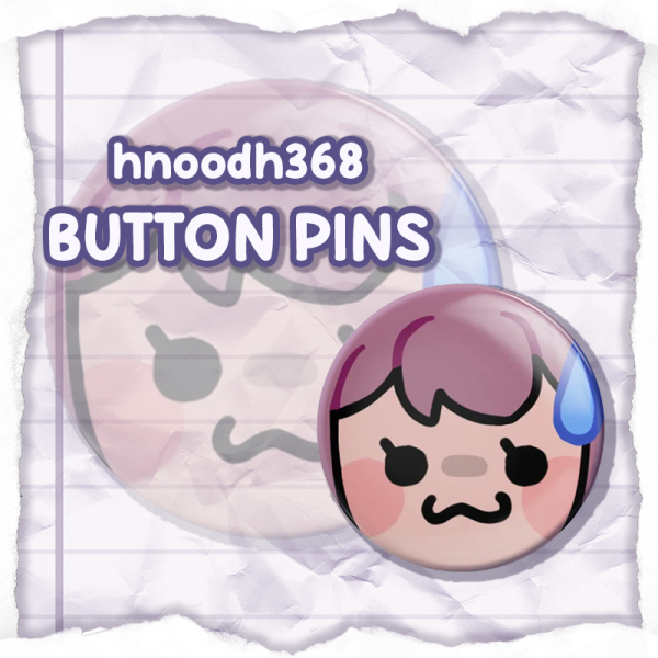 Nervous - Button Pins