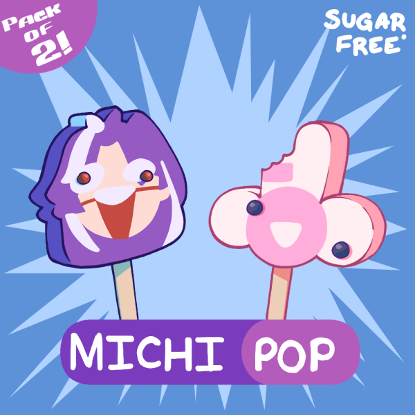 Michi + Jared Pop Keychain Set
