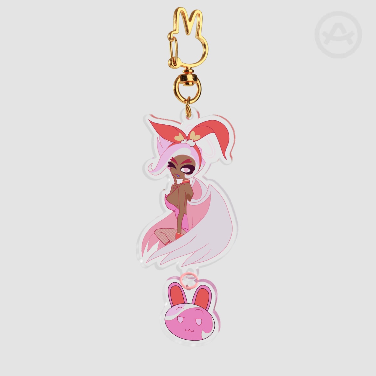 Easter Saint Valentine Connection Acrylic Keychain