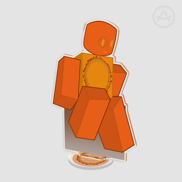 Firering Acrylic Standees |Let Him Go Roblox|