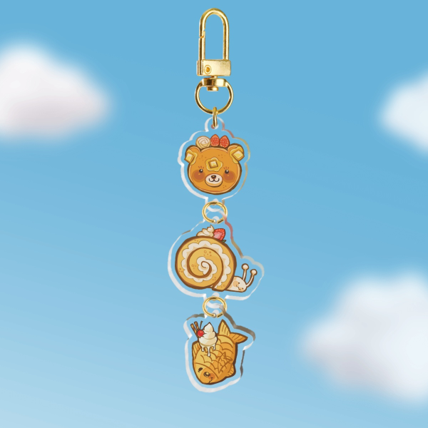 Sweets Connection Acrylic Keychains