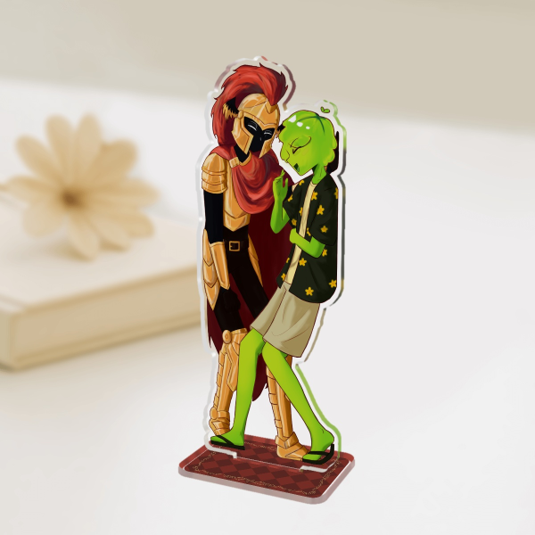 SlimeKnight Acrylic Book Holder Standee