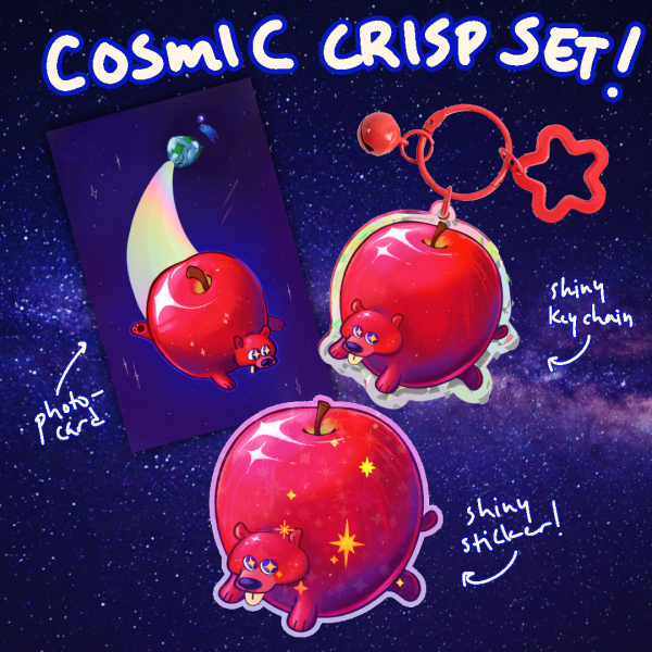 LIMITED EDITION! Cosmic Crisp Apple Bear Set!