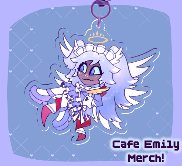 Cafe Emily Acrylic Keychain
