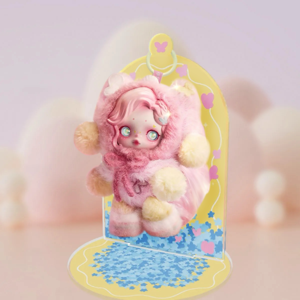 Fluttershy Plush Keychain Display Stand
