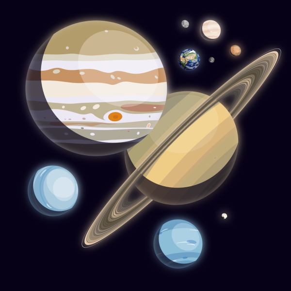 Solar System Keychains Bundle