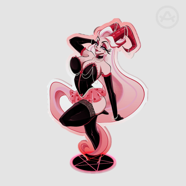 Hazbin Hotel Lilith Morningstar 7" Valentine's Day Standee