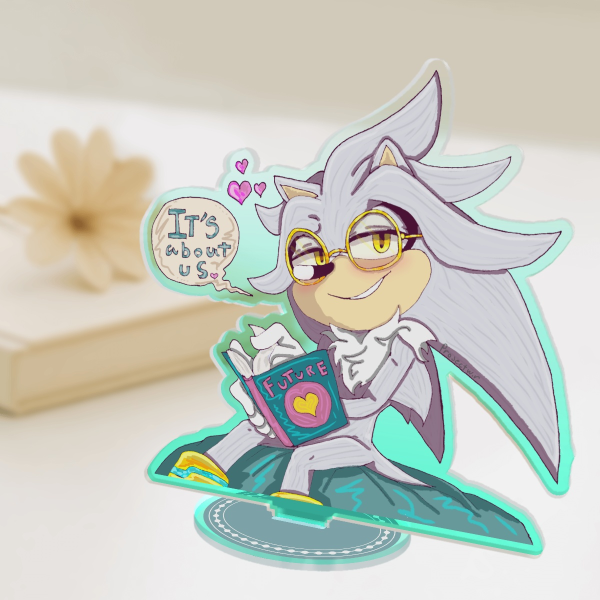 Silver The Hedgehog Special Acrylic Standee