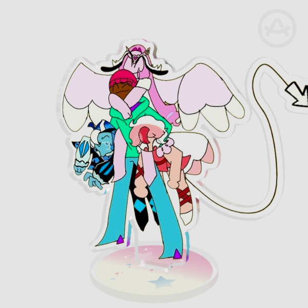 Cookieback Ride - Clear Acrylic Standee