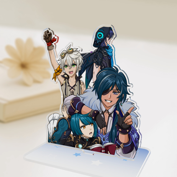 Genshin Impact Clear Acrylic Standee