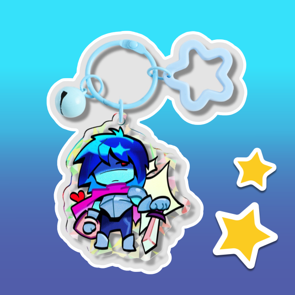 Kris Broken Glass Keychain