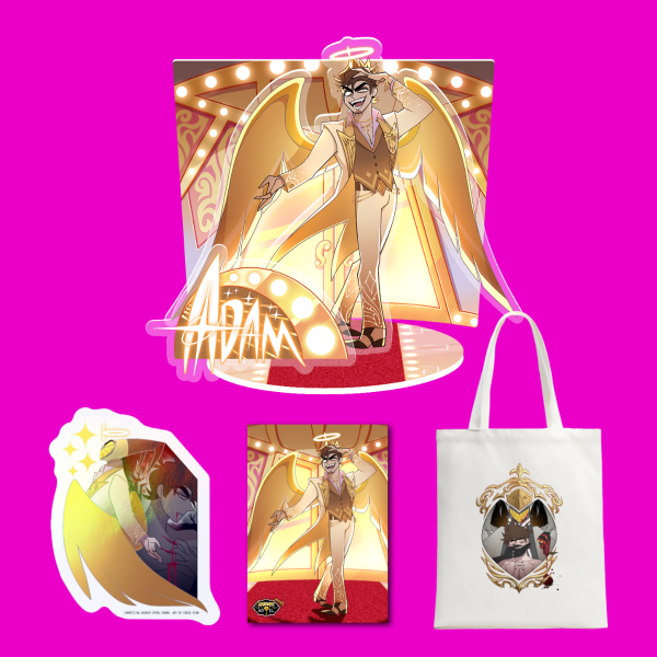 Hazbin Hotel: Adam's entrance SET